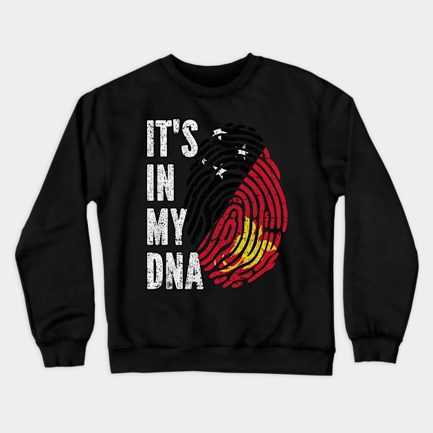 IT'S IN MY DNA Papua New Guinea Flag Men Women Kids Crewneck Sweatshirt by simonStufios